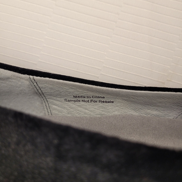 RARE Alegria Velvet Floral Embroidered Peacock Wedge Heels sz 6.5 - Picture 12 of 12